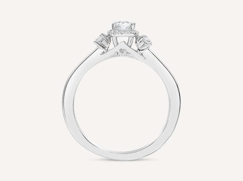 Engagement shop style rings